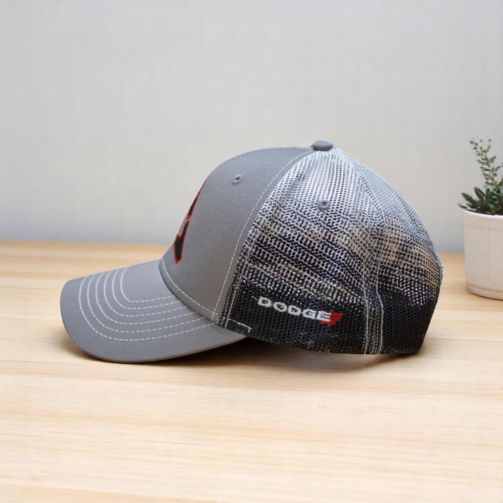 Hat - Dodge Fratzog Gravel SnapBack Trucker - Black/Grey/White - Speedlogix
