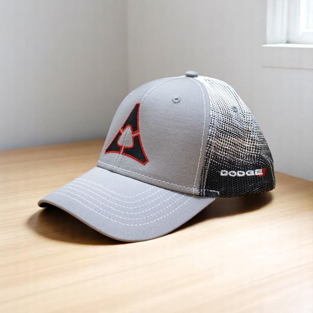 Hat - Dodge Fratzog Gravel SnapBack Trucker - Black/Grey/White - Speedlogix