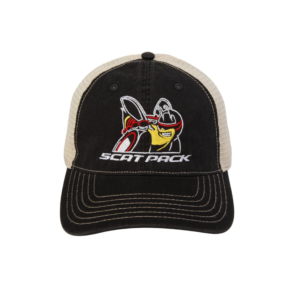 Hat - Dodge Scat Pack SnapBack - Black/Stone - Speedlogix
