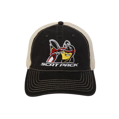 Hat - Dodge Scat Pack SnapBack - Black/Stone - Speedlogix