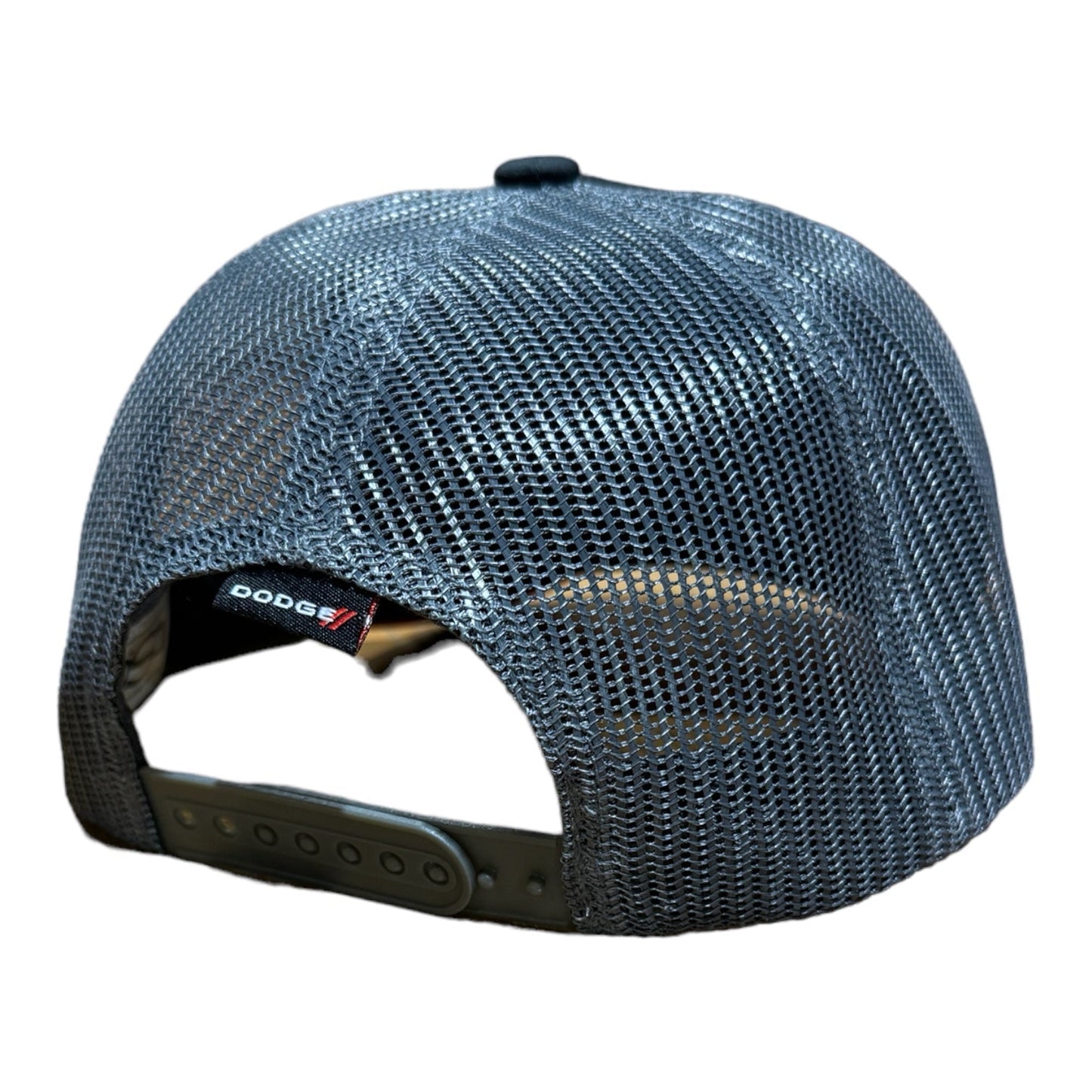 Hat - Dodge SRT Hellcat Redeye Rumble SnapBack Trucker - Black/Charcoal/Red - Speedlogix