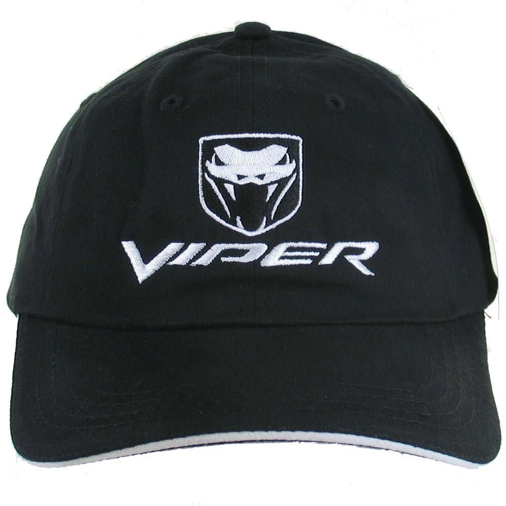Hat - Dodge Viper Fangs - Black/White - Speedlogix