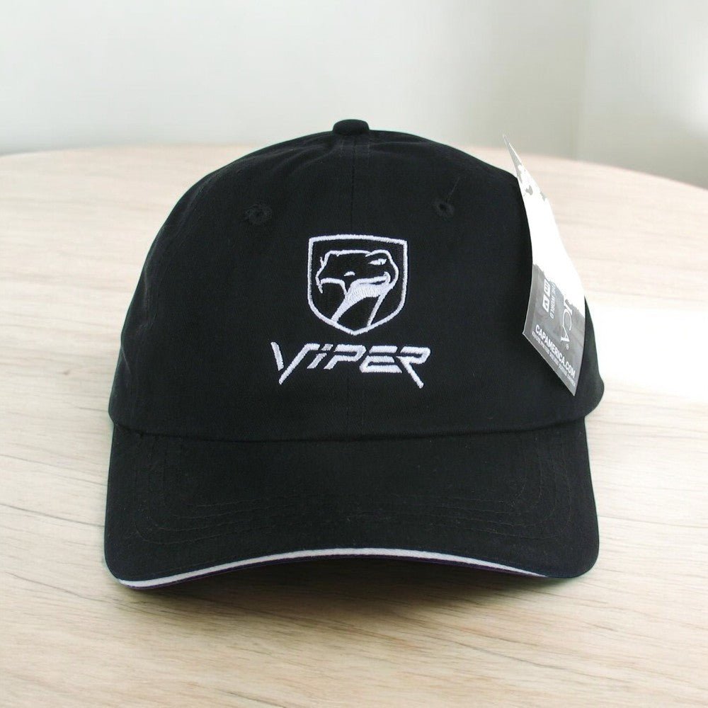 Hat - Dodge Viper Sneaky Pete - Black/White - Speedlogix