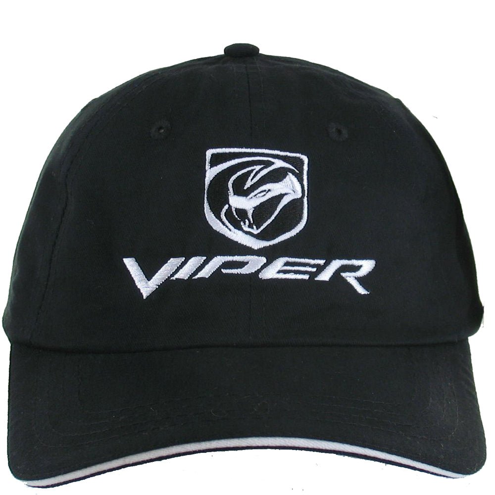 Hat - Dodge Viper Stryker - Black/White - Speedlogix
