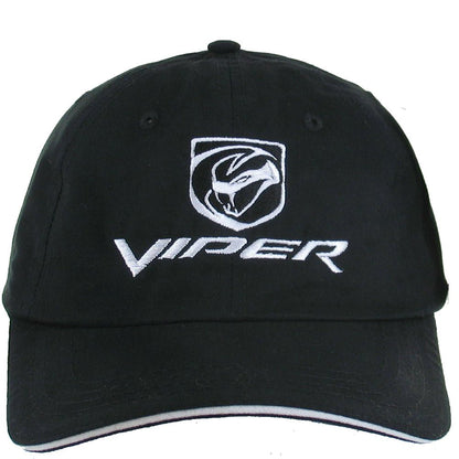 Hat - Dodge Viper Stryker - Black/White - Speedlogix