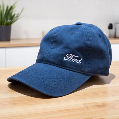 Hat - Ford Script Low Profile - Chino Navy - Speedlogix