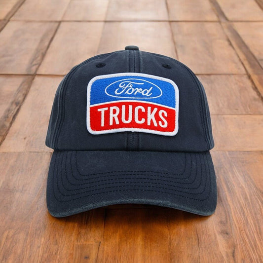 Hat - Ford Trucks Patch Low Profile - Chino Navy - Speedlogix