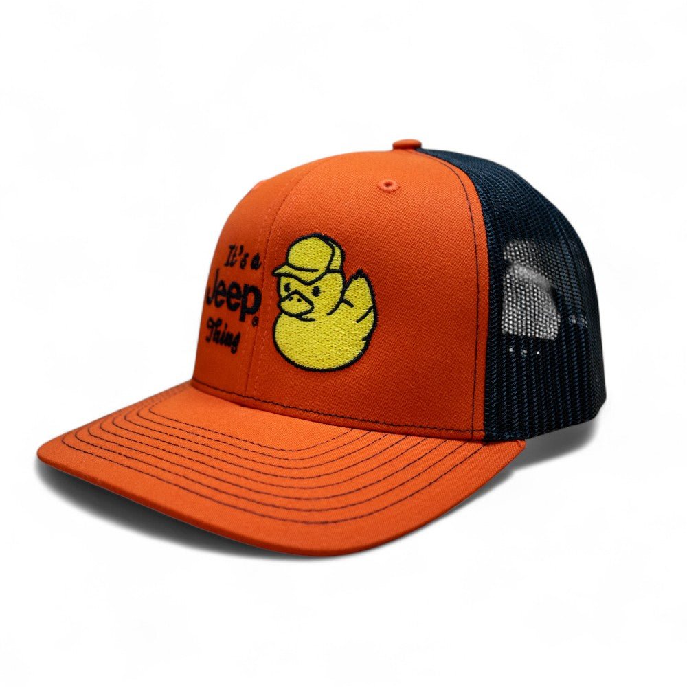 Hat - It's A Jeep Thing Duck - Orange/Black - Speedlogix