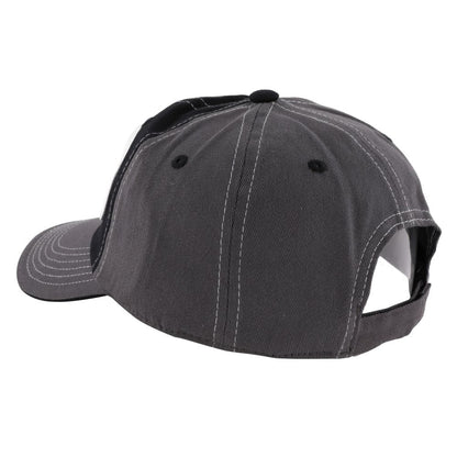 Hat - Jeep Chino Twill Patch - Black/Charcoal/White - Speedlogix