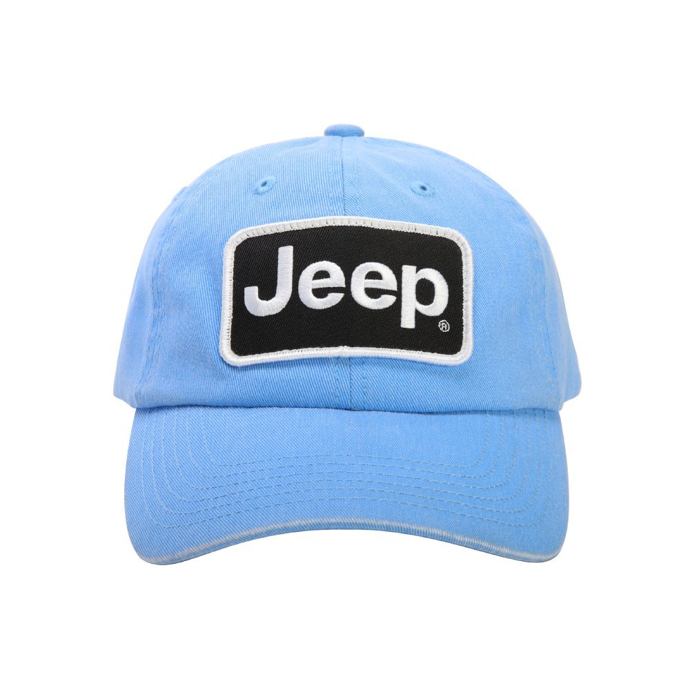 Hat - Jeep Chino Twill Patch - Blue - Speedlogix