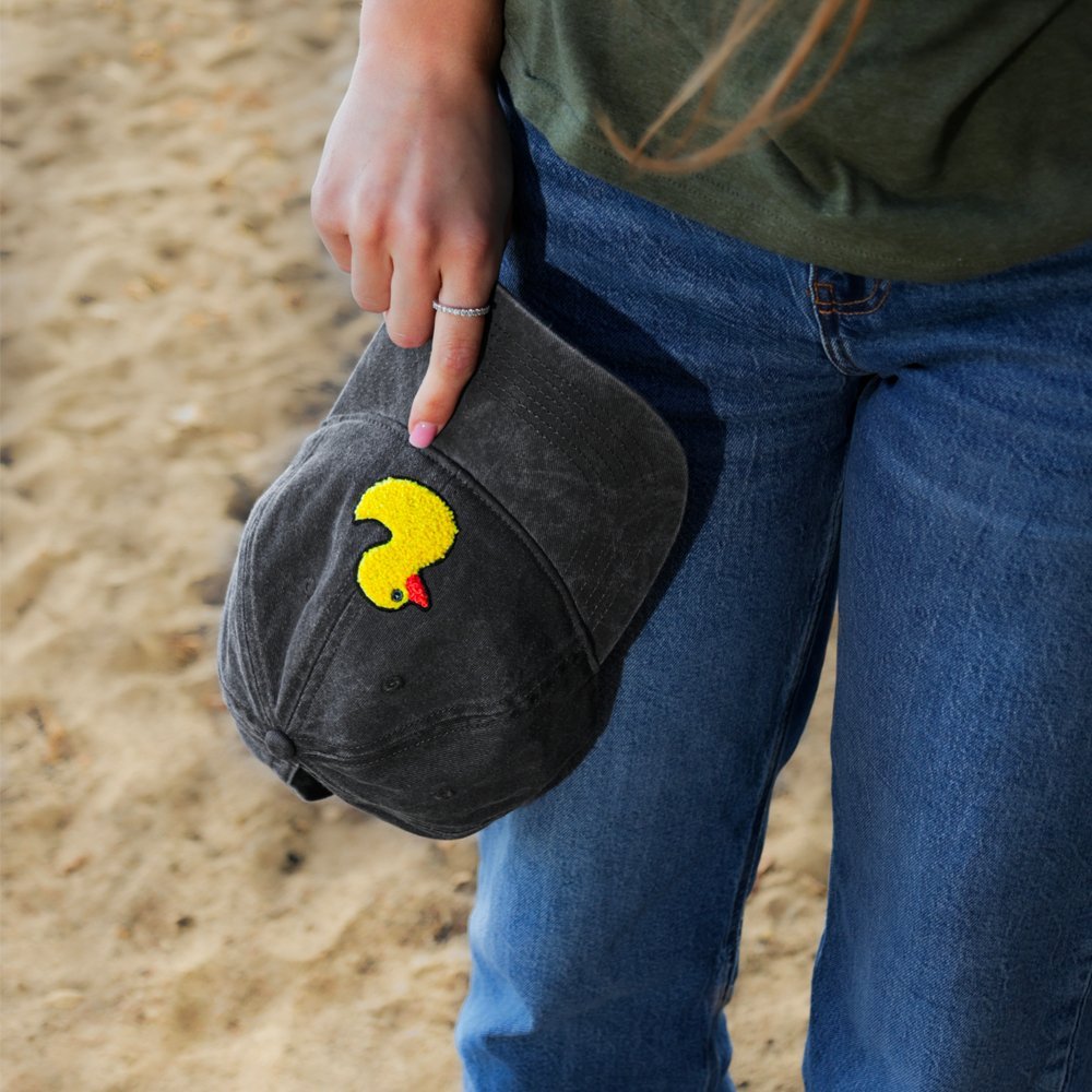 Hat - Jeep Chino Twill Ponytail with Chenille Duck Patch - Speedlogix