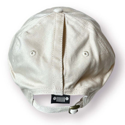Hat - Jeep Chino Twill Ponytail with Chenille Sasquatch Patch - Khaki - Speedlogix