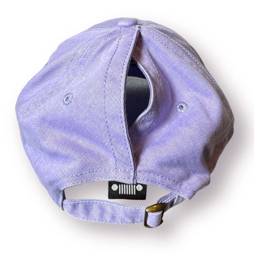 Hat - Jeep Chino Twill Ponytail with Chenille Text Patch - Speedlogix