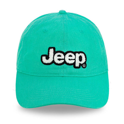 Hat - Jeep Chino Twill Ponytail with Chenille Text Patch - Speedlogix