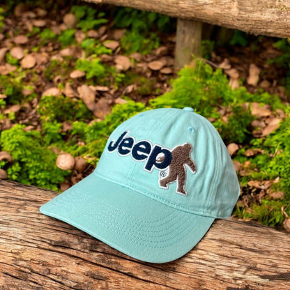 Hat - Jeep Chino Twill with Chenille Sasquatch Patch - Speedlogix