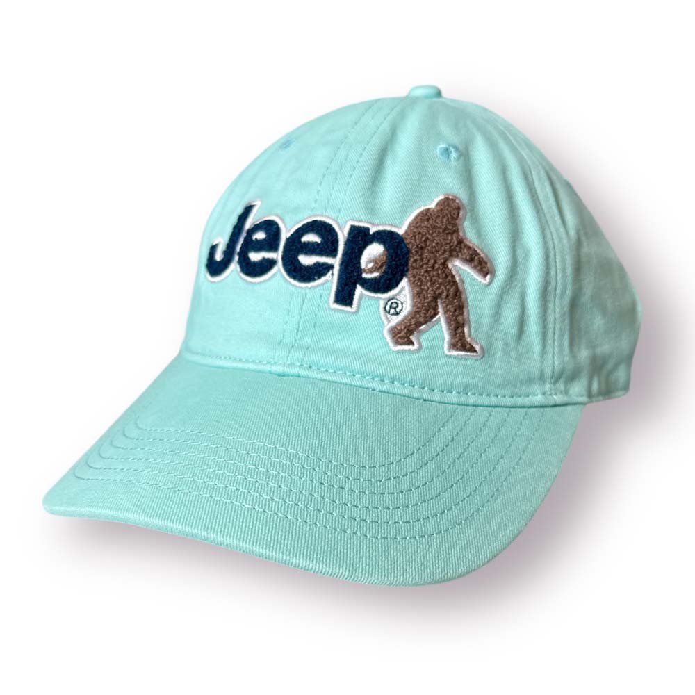 Hat - Jeep Chino Twill with Chenille Sasquatch Patch - Speedlogix