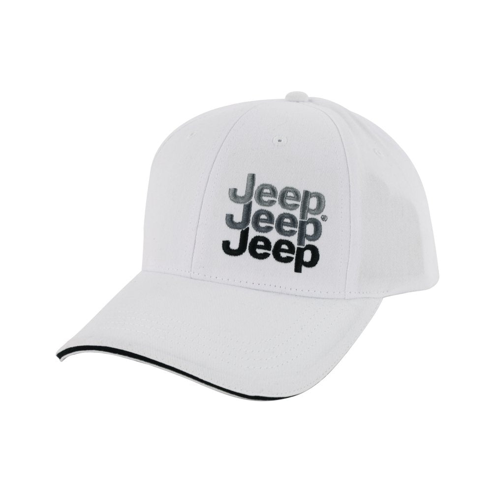Hat - Jeep® Echo Grays - White - Speedlogix