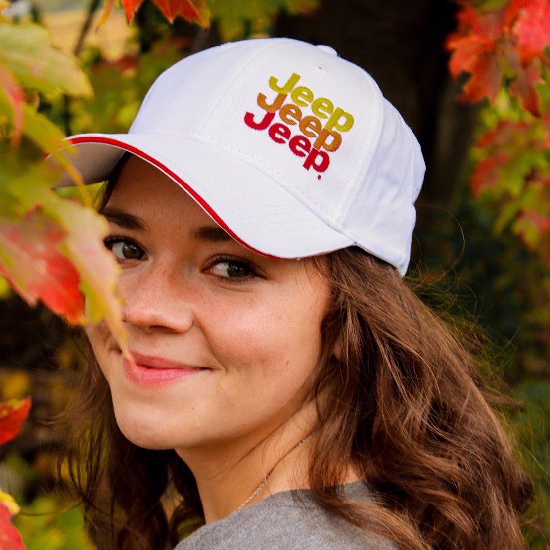 Hat - Jeep® Echo Sunrise - White - Speedlogix