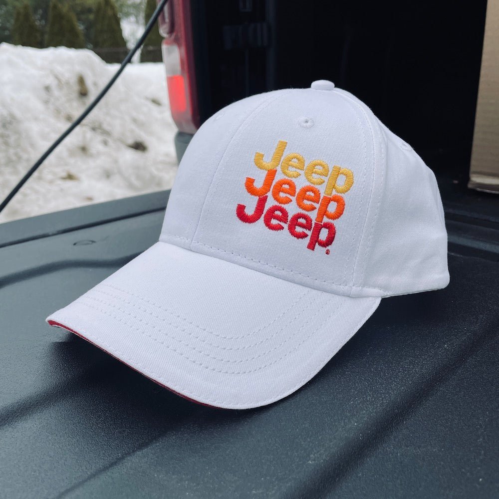 Hat - Jeep® Echo Sunrise - White - Speedlogix