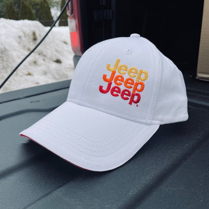 Hat - Jeep® Echo Sunrise - White - Speedlogix