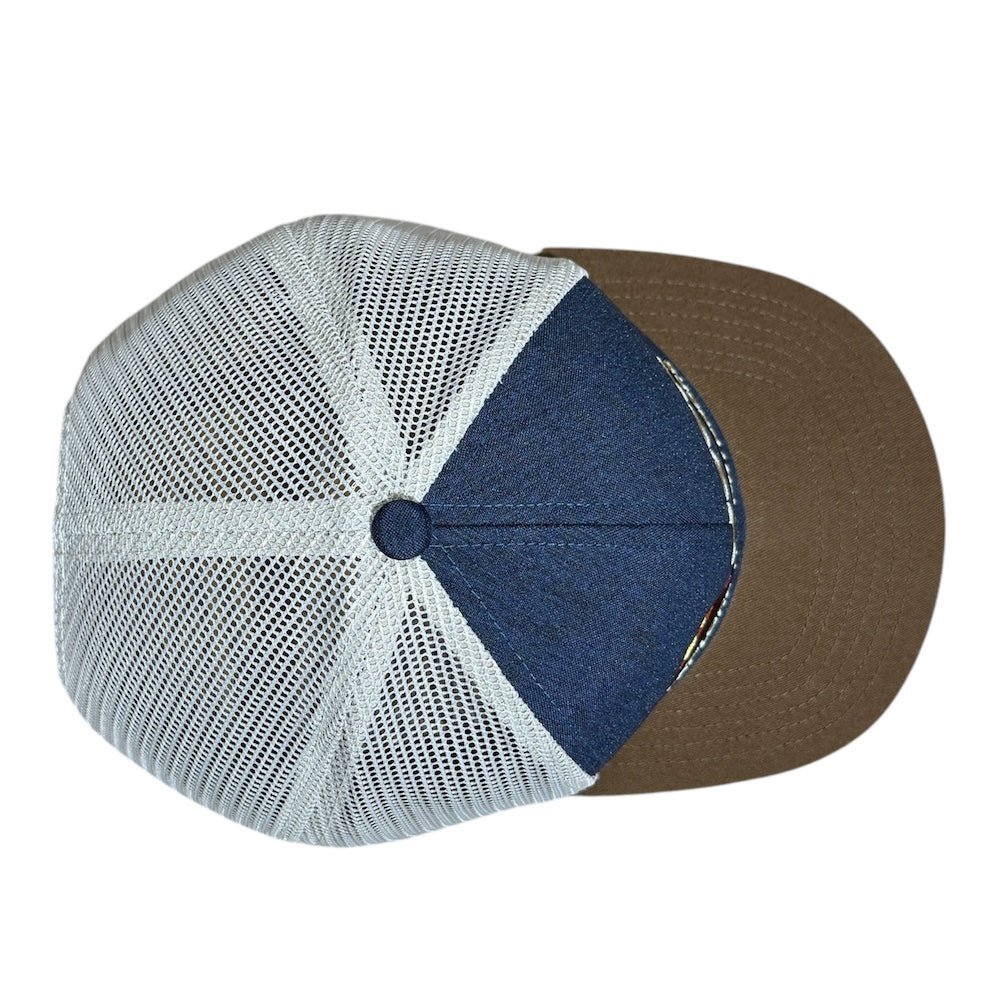 Hat - Jeep Explore The Outdoors - Heather Navy/Khaki/Brown - Speedlogix