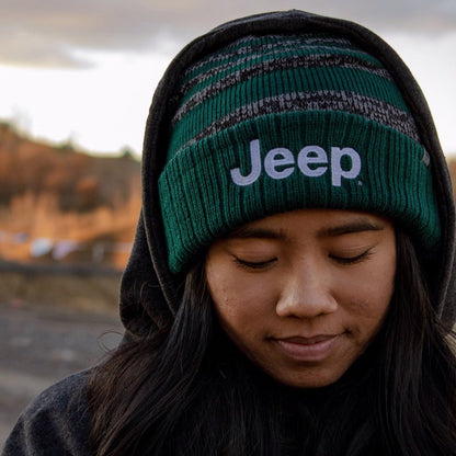 Hat - Jeep Flip Knit Echo - Forest/Black/Grey - Speedlogix