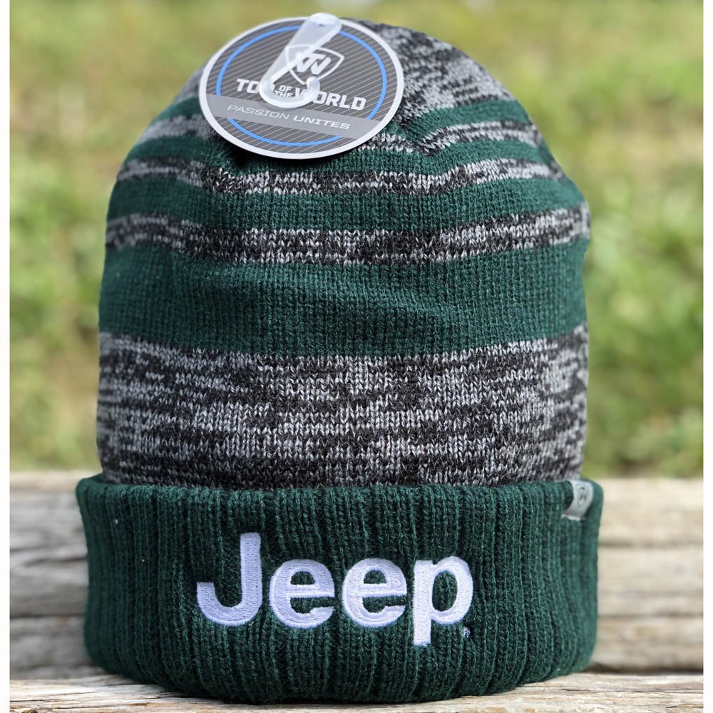 Hat - Jeep Flip Knit Echo - Forest/Black/Grey - Speedlogix