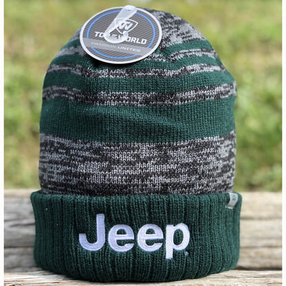 Hat - Jeep Flip Knit Echo - Forest/Black/Grey - Speedlogix