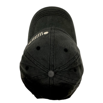 Hat - Jeep Grille Chino Twill Hat - Washed Black - Speedlogix