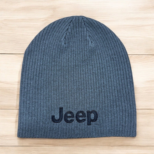 Hat - Jeep Knit Beanie - Charcoal - Speedlogix