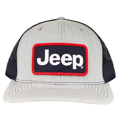 Hat - Jeep Patch Hat - Heather Grey/Navy - Speedlogix