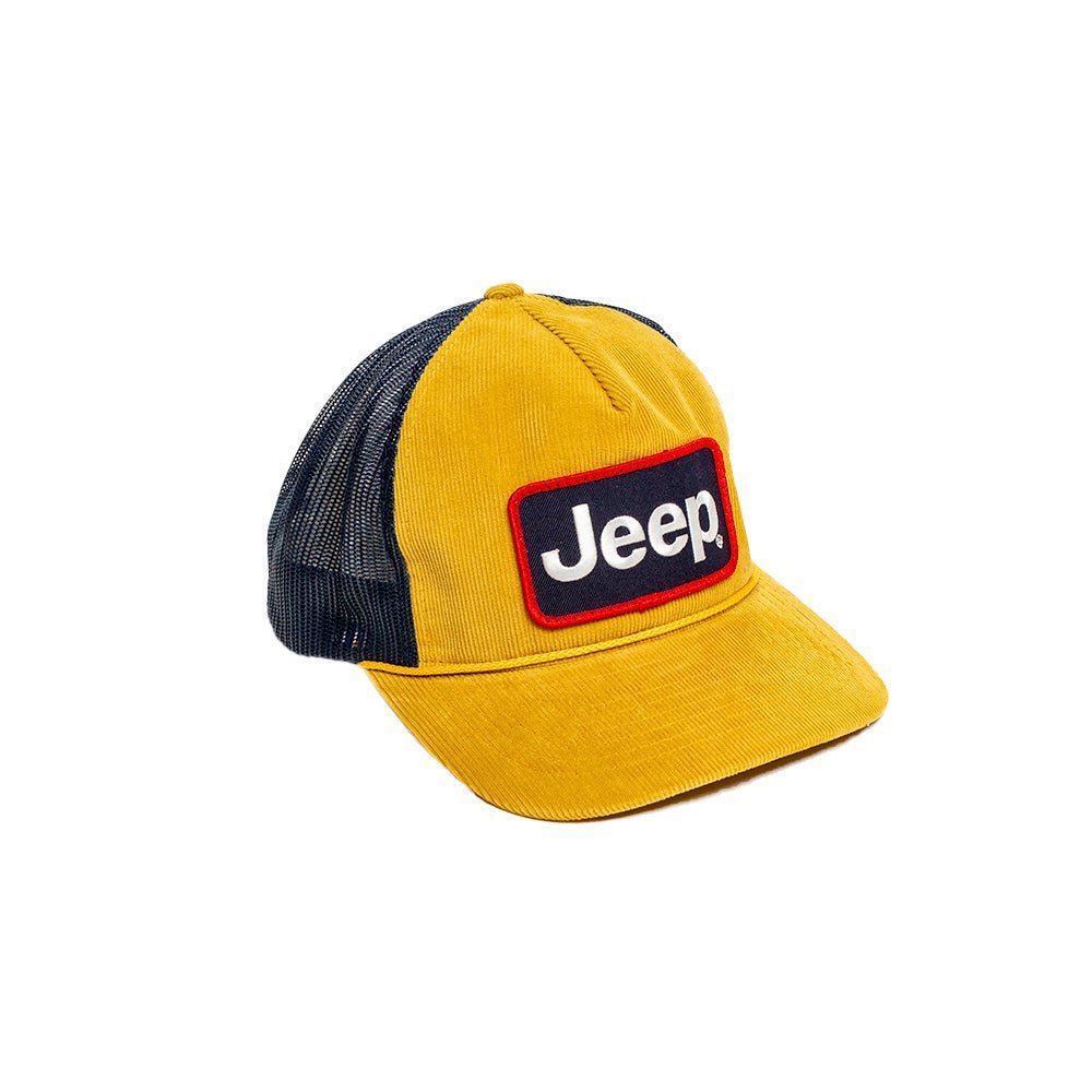 Hat - Jeep Richardson Troutdale Patch Amber Gold/Navy - Speedlogix