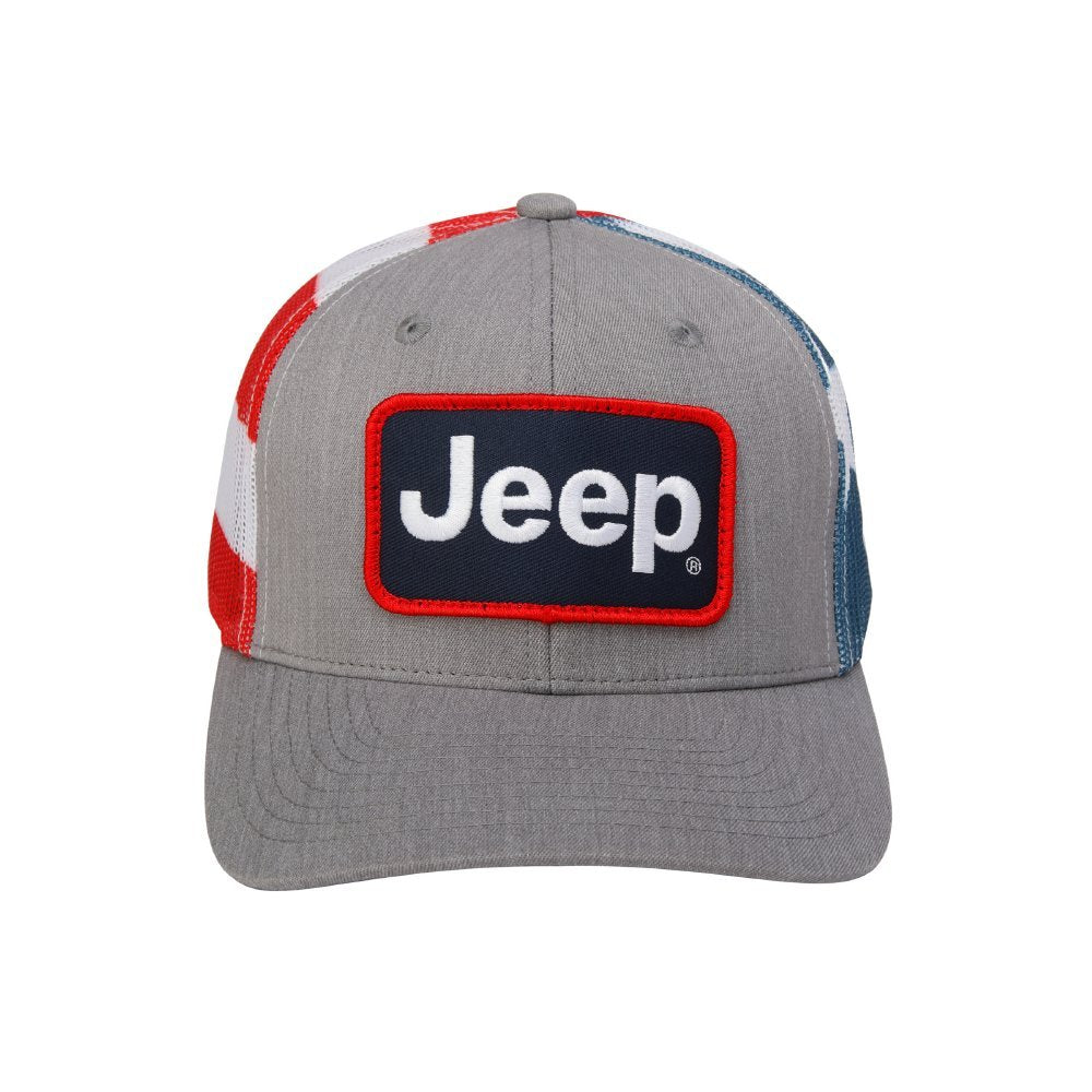 Hat - Jeep Stars and Stripes Patch Hat - Speedlogix