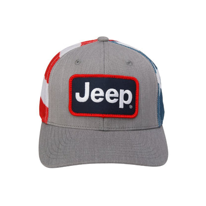 Hat - Jeep Stars and Stripes Patch Hat - Speedlogix