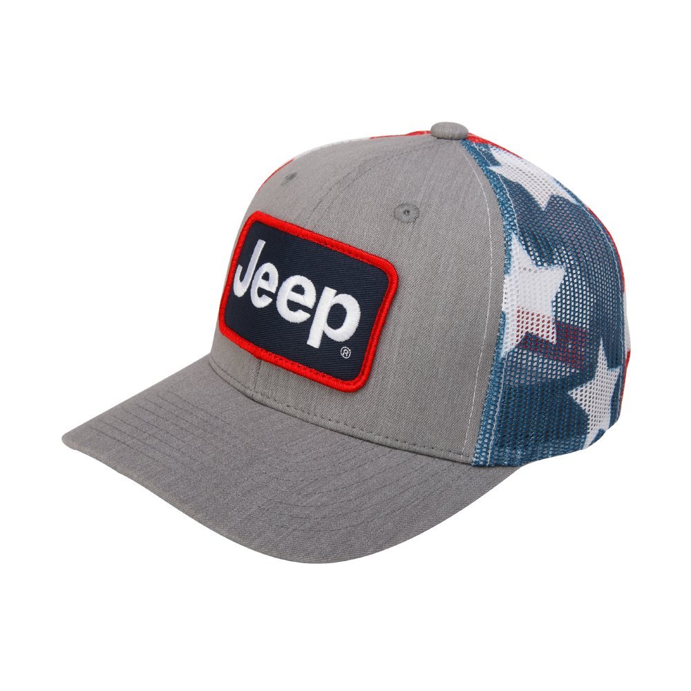 Hat - Jeep Stars and Stripes Patch Hat - Speedlogix