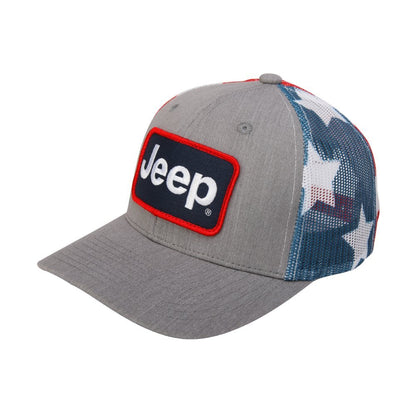 Hat - Jeep Stars and Stripes Patch Hat - Speedlogix
