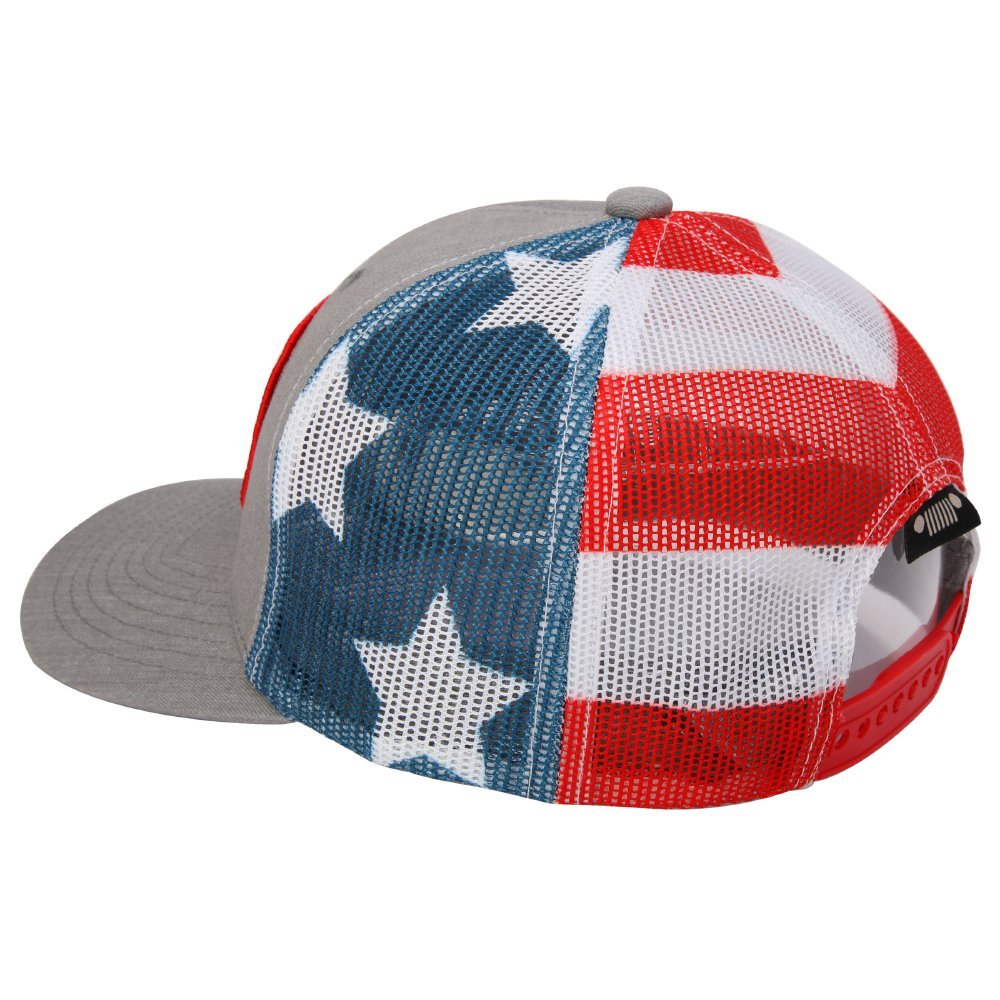 Hat - Jeep Stars and Stripes Patch Hat - Speedlogix