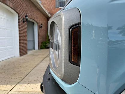 Headlight Bucket Inlays - 2021+ Bronco Badlands / WildTrak / First Edition - Speedlogix