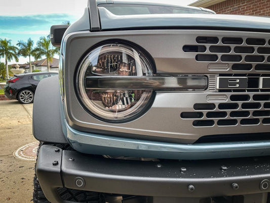 Headlight Bucket Inlays - 2021+ Bronco Badlands / WildTrak / First Edition