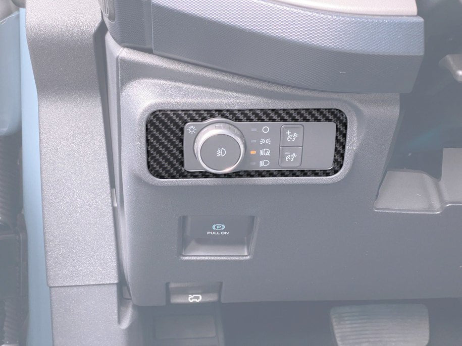 Headlight Switch Accent Overlay Fits 2021 - 2026 Ford Bronco - Speedlogix