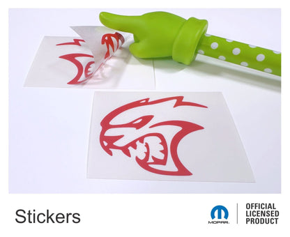 Hellcat Emblem Overlay Decals (pair) - 15 - 18 Challenger SRT Hellcat - Speedlogix
