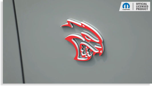 Hellcat Emblem Overlay Decals (pair) - 19 - 23 Challenger SRT Hellcat - Speedlogix
