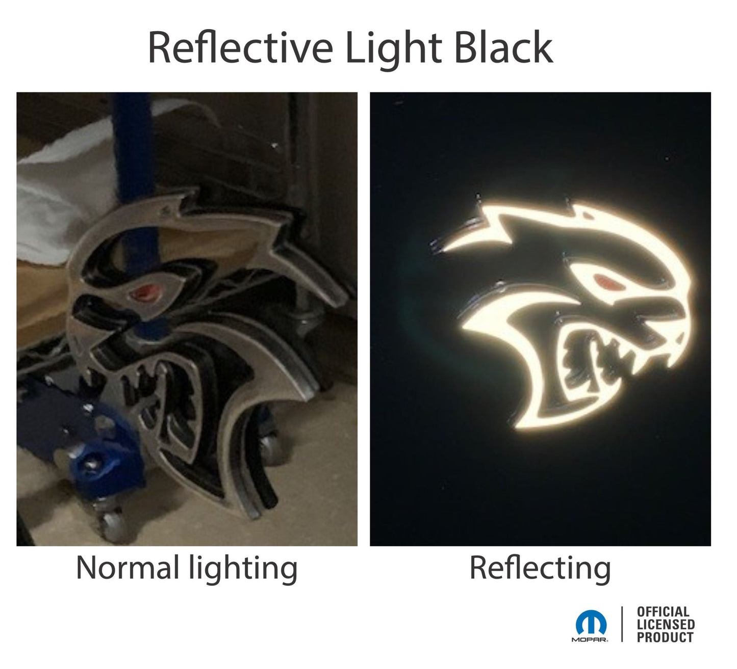 Hellcat Emblem Overlay Decals (pair) - 19 - 23 Challenger SRT Hellcat - Speedlogix