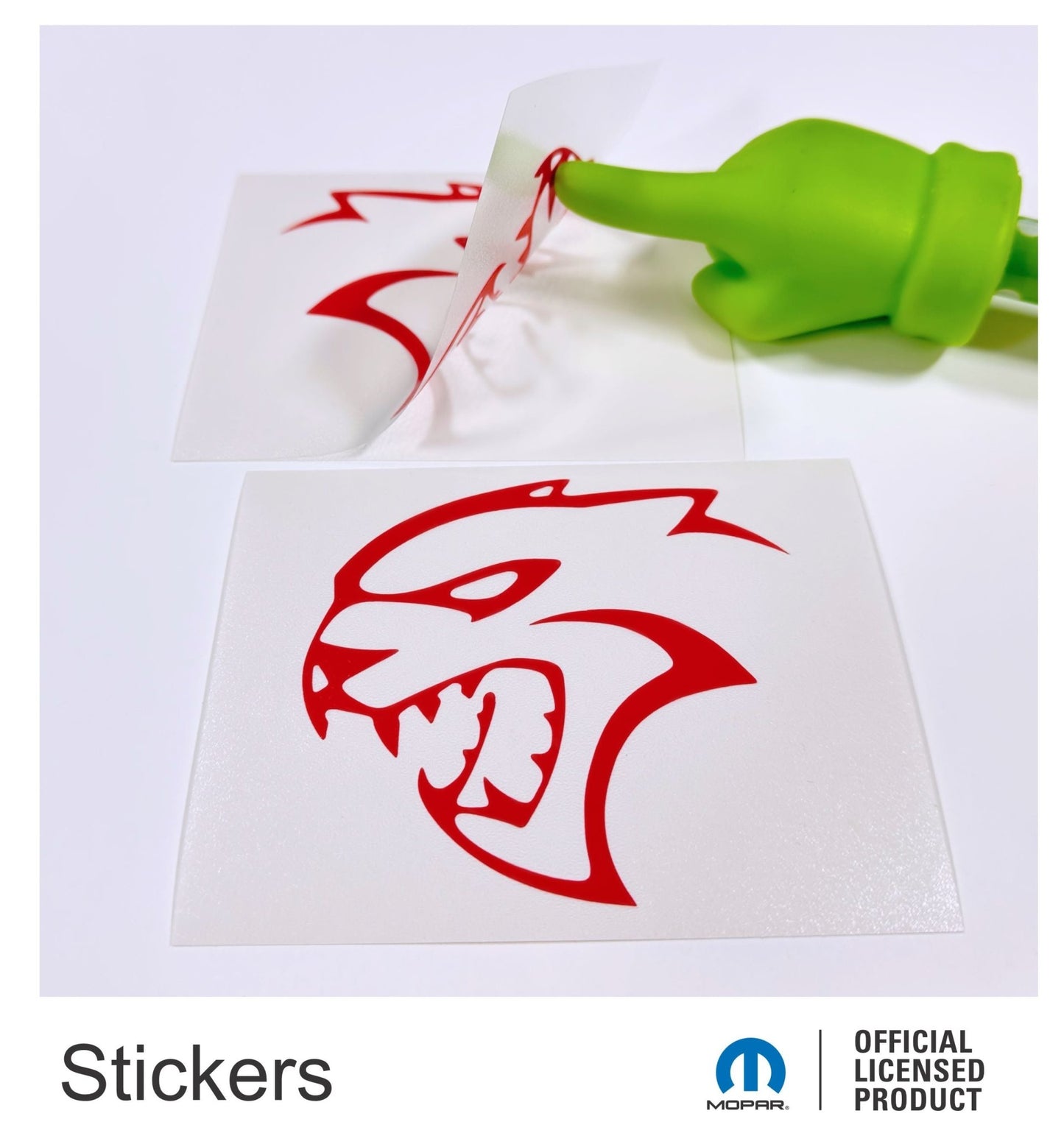 Hellcat Emblem Overlay Decals (pair) - 19 - 23 Challenger SRT Hellcat - Speedlogix