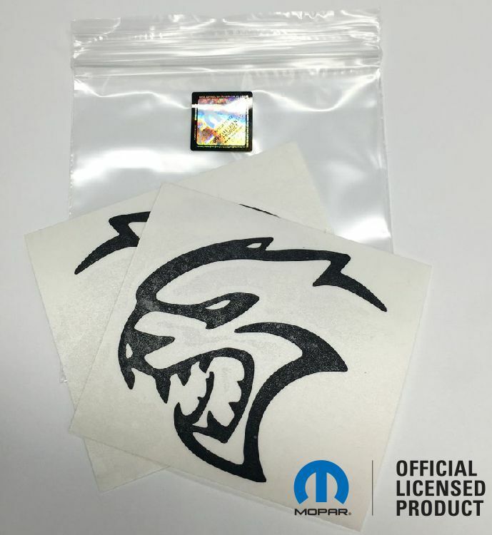 Hellcat Emblem Overlay Decals (pair) - Charger SRT Hellcat - Speedlogix