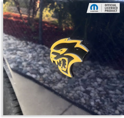 Hellcat Emblem Overlay Decals (pair) - Charger SRT Hellcat - Speedlogix