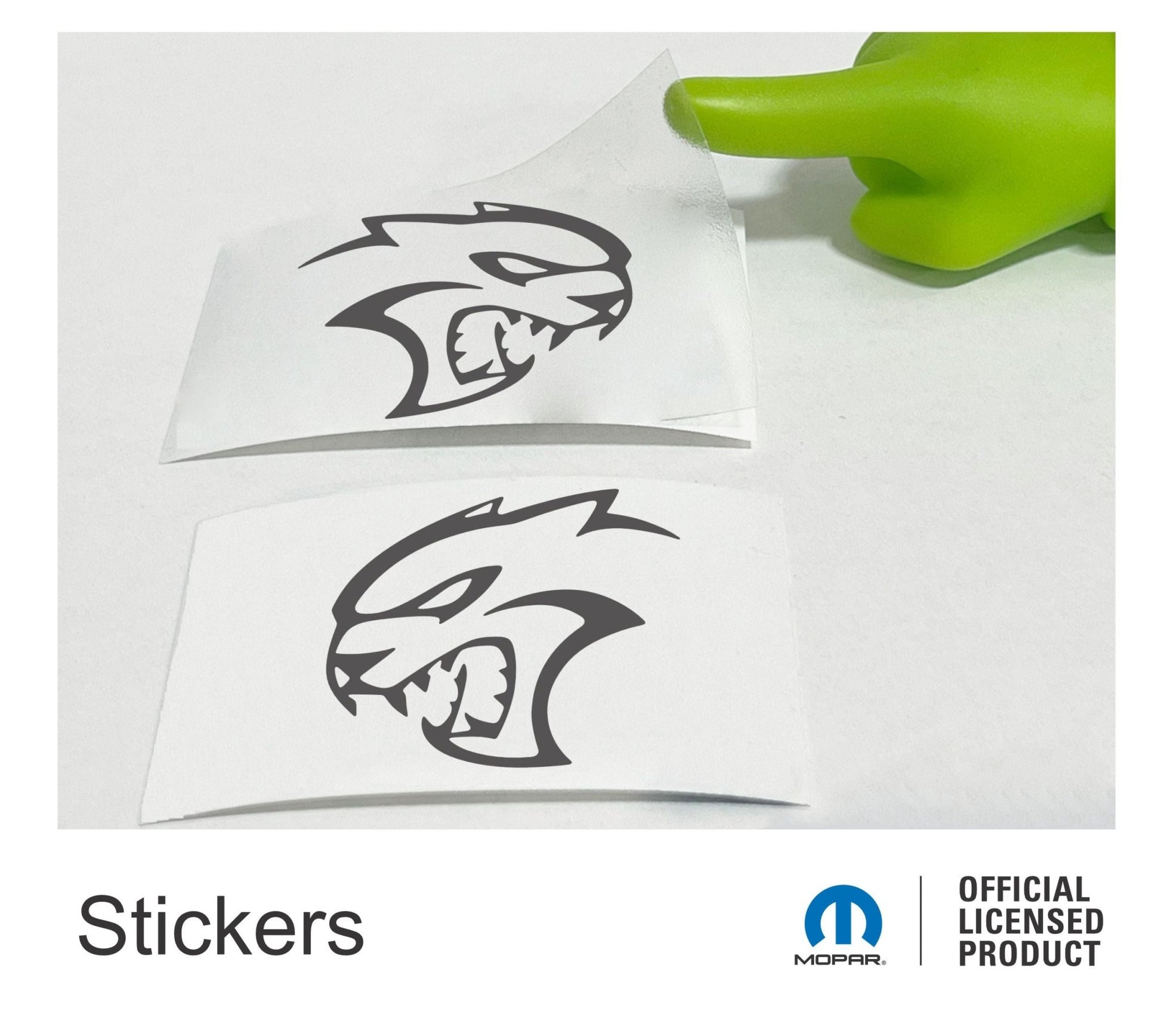 Hellcat Emblem Overlay Decals (pair) - Charger SRT Hellcat - Speedlogix