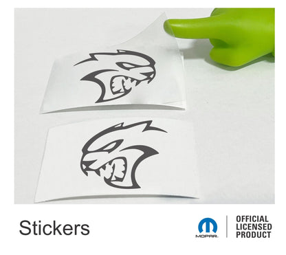 Hellcat Emblem Overlay Decals (pair) - Charger SRT Hellcat - Speedlogix