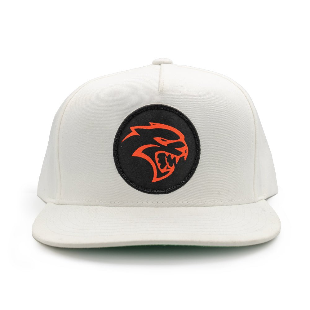 Hellcat Logo Patch Hat White - Speedlogix