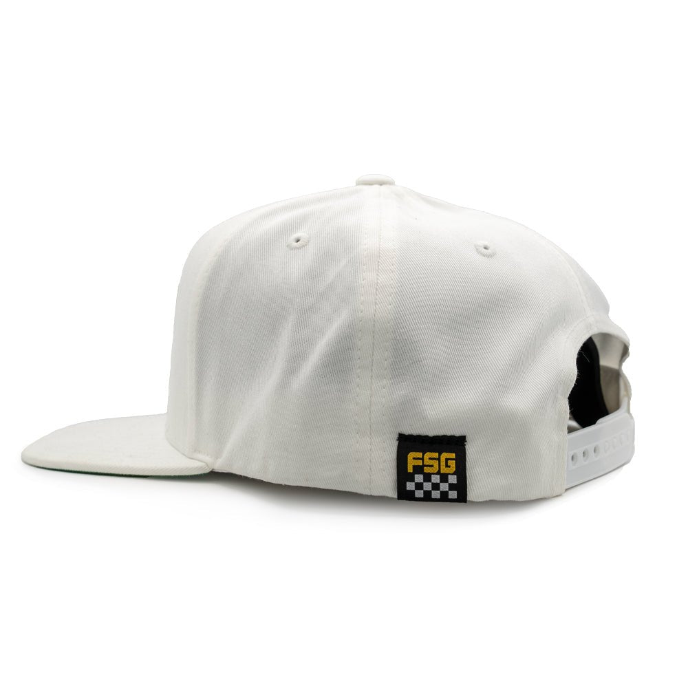 Hellcat Logo Patch Hat White - Speedlogix
